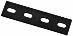ASSA ABLOY AMERICAS RESIDENTIALI NC Mending Brace, Black Steel, 6 In.