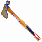 MARSHALLTOWN Vaughan RB28 Rig Builder Hatchet, 3-1/2 in Cutting Edge, 28 oz Head, Steel Head, Wood Handle, 17 in OAL LAWN & GARDEN MARSHALLTOWN