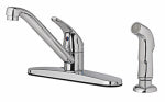 HOMEWERKS WORLDWIDE LLC-IMPORT Kitchen Faucet With Side Spray, Single Lever, Chrome