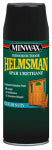 MINWAX Minwax 33255000 Spar Varnish, Clear Satin, Clear, Liquid, 11.5 oz Aerosol Can PAINT MINWAX