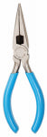 CHANNELLOCK Channellock 326 Nose Plier, 6.1 in OAL, 1-5/32 in Jaw Opening, Blue Handle, Ergonomic Handle, 3/4 in W Jaw TOOLS CHANNELLOCK