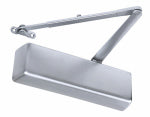 TELL MANUFACTURING INC 900 Series Commercial Door Closer, Aluminum Finish, Adjustable Size 1-6