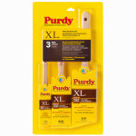PURDY Purdy XL Series 14L853100 Brush Paint Pro Set, Angle, Flat, 3 -Brush PAINT PURDY