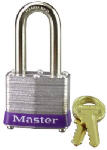 MASTER LOCK Master Lock 3DLF Padlock, 1-9/16 in W Body, Keyed Different Key, 9/32 in Dia Shackle, 1-1/2 in H Shackle, Steel Shackle HARDWARE & FARM SUPPLIES MASTER LOCK