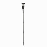 FUSION PRODUCTS LTD. Solar Flickering Flame Tiki Torch, Plastic with Frosted Lens, 62 In. High