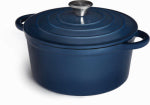 WOLF STEEL ACQUISITION, LLC Cast Iron Round Casserole Dish