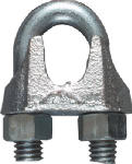 ASSA ABLOY AMERICAS RESIDENTIALI NC Wire Cable Clamp, Zinc, 1/2 In. HARDWARE & FARM SUPPLIES ASSA ABLOY AMERICAS RESIDENTIALI NC