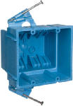 ABB INSTALLATION PRODUCTS 2-Gang New Work Super Blue Hard Body Wiring Box ELECTRICAL ABB INSTALLATION PRODUCTS   