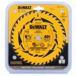 BLACK & DECKER/DEWALT Circular Saw Blade, 40T, 6-1/2 In.