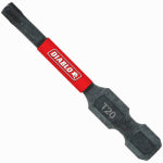 DIABLO Diablo DT202P5 Screwdriver Insert Bit, #20 Drive, Torx Drive, 2 in L, 5/PK TOOLS DIABLO