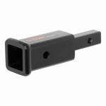 CURT Curt 45785 Receiver Tube Adapter, 350 lb, Carbon Steel, Gloss/Powder-Coated, For: 1-1/4 to 2 in Shanks AUTOMOTIVE CURT