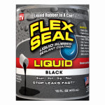 SWIFT RESPONSE LLC FLEX SEAL Liquid Rubber Sealant, Black, 16-oz.