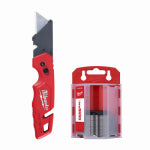 MILWAUKEE ELECTRIC TOOL CORP Fastback Utility Knife with Storage + 50-Pk. Utility Blades TOOLS MILWAUKEE ELECTRIC TOOL CORP