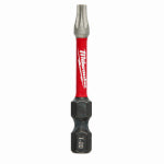 MILWAUKEE Milwaukee SHOCKWAVE 48-32-4784 Power Bit, T20 Drive, Torx Drive, 1/4 in Shank, Hex Shank, 2 in L TOOLS MILWAUKEE