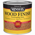 MINWAX Minwax 222204444 Wood Stain, Satin, Sedona Red, Liquid, 0.5 pt Can PAINT MINWAX