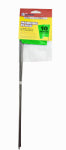 HANSON C H CO Marking Stake Flags, Fluorescent Lime, 2.5 x 3.5 In. Flag, 15 In. Stake, 10-Pk. TOOLS HANSON C H CO