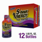 MIDWEST DISTRIBUTION Regular Strength Shot, Grape, 1.93 oz.