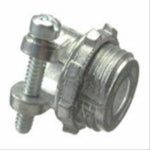 HALEX/SCOTT FETZER Squeeze Connectors, 3/8 x 1/2-In. Knockout, 3-Pk.