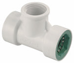 ORBIT IRRIGATION PRODUCTS LLC Underground Sprinkler Tee, 1/2 PVC Lock x 1/2 PVC Lock, x 1/2-In. FPT