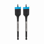 J S PRODUCTS Stinger Spade Woodboring Drill Bits, 6 x 1 In., 2-Pk. TOOLS J S PRODUCTS