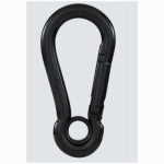 ASSA ABLOY AMERICAS RESIDENTIALI NC Interlocking Spring Snap, Black Steel, 5/16 In. HARDWARE & FARM SUPPLIES ASSA ABLOY AMERICAS RESIDENTIALI NC