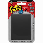 FLEX SEAL Flex Seal TFSBLKMINI Flex Tape, 3 in L, 4 in W, Black HOUSEWARES FLEX SEAL