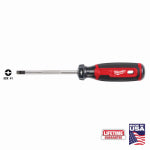 MILWAUKEE Milwaukee MT215 Screwdriver, #1 Drive, ECX Drive, 8.3 in OAL, 4 in L Shank, Acetate Handle, Cushion-Grip Handle TOOLS MILWAUKEE