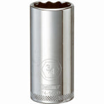 DEWALT DEWALT DWMT74142OSP Drive Hand Socket, 3/4 in Socket, 3/8 in Drive, 12-Point, Steel, Polished Chrome Vanadium TOOLS DEWALT