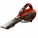 BLACK & DECKER Cordless Hand Vacuum, Chili Red, 2.0 Ah Lithium-Ion Battery