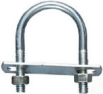 ASSA ABLOY AMERICAS RESIDENTIALI NC U Bolt, #522 Zinc, 5/16 x 1-3/4 x 3 In.