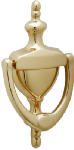 SCHLAGE BUILDERS HARDWARE Schlage SC2-3125-605 Door Knocker, Brass, Brass, 3-15/16 in Mounting Hole HARDWARE & FARM SUPPLIES SCHLAGE BUILDERS HARDWARE