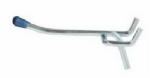 CRAWFORD Crawford 18360 Peg Hook, 6 in Projection, 9 in L x 4.8 in W x 6.5 in H Dimensions, Silver HARDWARE & FARM SUPPLIES CRAWFORD