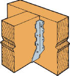 SIMPSON STRONG-TIE Simpson Strong-Tie LUS Series LUS410 Joist Hanger, 8-3/4 in H, 2 in D, 3-9/16 in W, Steel, Galvanized, Face HARDWARE & FARM SUPPLIES SIMPSON STRONG-TIE