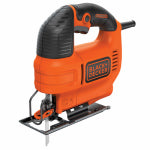 BLACK+DECKER Black+Decker BDEJS300C Jig Saw, 4.5 A, 3/4 in Cutting Capacity, 3/4 in L Stroke, 3000 spm TOOLS BLACK+DECKER