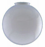 WESTINGHOUSE LIGHTING CORP White Polycarbonate Globe, 6-In. ELECTRICAL WESTINGHOUSE LIGHTING CORP   