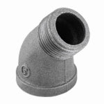 CODA RESOURCES LTD 1 In. Black Pipe 45 Degree Street Elbow PLUMBING, HEATING & VENTILATION CODA RESOURCES LTD