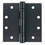 TELL MANUFACTURING INC Ball Bearing Door Hinge, Matte Black, 4-1/2 x 4-1/2 In., 3-Pk. HARDWARE & FARM SUPPLIES TELL MANUFACTURING INC
