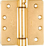 ASSA ABLOY AMERICAS RESIDENTIALI NC Adjustable Spring Hinge, Brass, 4 x 4 In. HARDWARE & FARM SUPPLIES ASSA ABLOY AMERICAS RESIDENTIALI NC