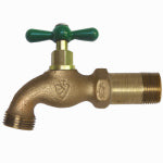 ARROWHEAD Arrowhead Brass 201LF Arrowhead Hose Bibb with Shank, 1/2 x 3/4 in Connection, MIP x Male Hose Thread, 125 psi Pressure PLUMBING, HEATING & VENTILATION ARROWHEAD