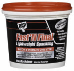 DAP DAP 12143 Lightweight Spackling, Latex, Oil Base, White, 1 gal Tub PAINT DAP
