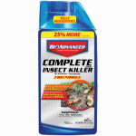 BIOADVANCED BioAdvanced 700270B Insect Killer, Liquid, Spray Application, Outdoor, 40 oz LAWN & GARDEN BIOADVANCED