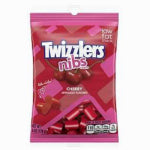 TWIZZLERS Twizzlers CN12 Candy, Nutritional Information: 1 g Total Fat, 0.5 g Saturated Fat, 65 mg Sodium, Cherry, 6 oz Bag HOUSEWARES TWIZZLERS