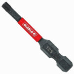 DIABLO Diablo DT252P5 Screwdriver Insert Bit, #25 Drive, Torx Drive, 2 in L, 5/PK TOOLS DIABLO