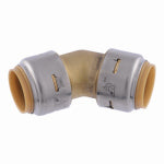SHARKBITE/CASH ACME Push-To-Connect Pipe Elbow, 45-Degree, 3/4 In.