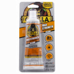 GORILLA Gorilla 105045 Max Strength Construction Adhesive, Clear, 2.5 fl-oz Tube PAINT GORILLA