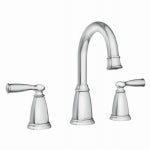 MOEN Moen Banbury Series 84947 Bathroom Faucet, 1.2 gpm, 2-Handle, 3-Faucet Hole, Metal, Chrome, Lever Handle PLUMBING, HEATING & VENTILATION MOEN