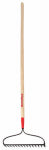 RAZOR-BACK Razor-Back 63141 Bow Rake, 3-1/4 in L Head, 16.325 in W Head, 15-Tine, Steel Head, 66 in L Handle LAWN & GARDEN RAZOR-BACK