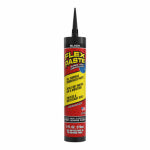 FLEX SEAL Flex Paste PFSBLKR10 Rubberized Adhesive, Black, 9 oz, Cartridge HOUSEWARES FLEX SEAL