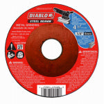 DIABLO Diablo Steel Demon DBDS45250701F Grinding Disc, 4-1/2 in Dia, 1/4 in Thick, 7/8 in Arbor, Ceramic Abrasive TOOLS DIABLO