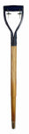 SEYMOUR MFG CO Shovel Handle, Straight, Hollowback, D-Grip, Ash, 30 In.